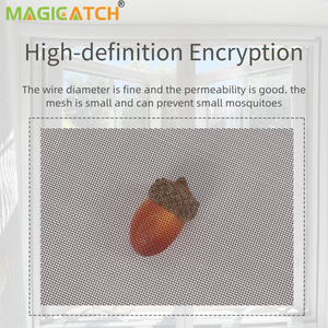 Màn cửa chống muỗi bằng vải tuyn thân thiện với môi trường, lưới 36 mắt, chất liệu polyester sợi cao cấp, chống thấm nước, dùng cho cửa sổ và cửa ra vào căn hộ - Product Image 2