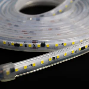 Best Seller New Item Plug Directly Without Cord DOB AC220V White 10cm Cut Custom Silicone LED Neon Strip Rope Light Tube Sign