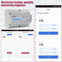Compteur d'énergie bidirectionnel triphasé Tuya WiFi ZigBee, moniteur de consommation électrique, wattmètre, prise en charge de Modbus RTU 3*85/190V ou EA7321C-BI