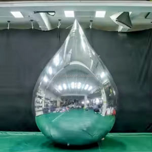 Aufblasbarer Maskottchen ballon in Wasser tropfenform für Außenwerbung und Dach dekoration - Product Image 4