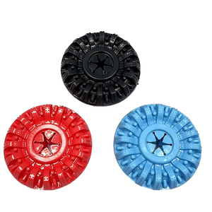 Jouets à mâcher pour chiens, distributeur de friandises pour chiens, jouets de puzzle pour l'entraînement des chiens, caoutchouc naturel, écologique, indestructible, en forme de <span class=keywords><strong>pneu</strong></span> - Product Image 3