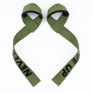 2024 Heavy Duty Fitness Padded Neoprene Breathable Waterproof Weightlifting <b>Weight</b> Pull Deadlift Custom Logo Wrist Straps for - Product Image 4