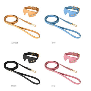 <span class=keywords><strong>Collar</strong></span> para mascotas transpirable de piel auténtica de vaca al por mayor, pajarita fina y suave, <span class=keywords><strong>Collar</strong></span> para perros pequeños y gatos, diseño de camisa extendida - Product Image 6