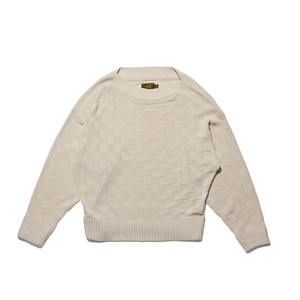 OGARP prodotto corea Casual a maniche lunghe maglia maglia maglia maglia avorio in Nylon/cotone 380g - Product Image 1