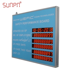 Tùy chỉnh an toàn bảng hiển thị với đèn <span class=keywords><strong>led</strong></span> an toàn thông tin an toàn dấu hiệu cảnh báo - Product Image 3