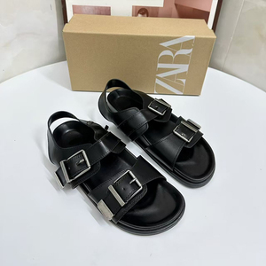 Nuevas Sandalias Bobo de Plataforma con Hebilla Metálica y Suela Gruesa para Mujer, Verano 2026, Zapatos de Playa Versátiles de PU - Product Image 2