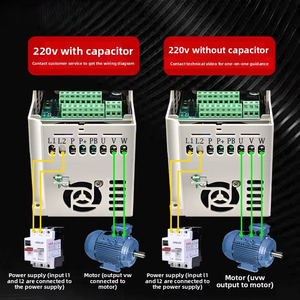 Variador de Frecuencia Monofásico de 220V, Modelo D12, Control Preciso, 0.4/0.75/1.5/2.2kW para Bomba de Agua - Product Image 6