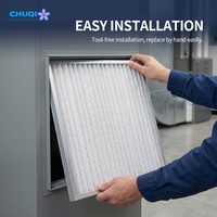 Panneau de pré-filtration standard 20x20x1 à enfiler pour l'entretien des systèmes CVC d'appartement – Filtre à air grossier jetable économique
