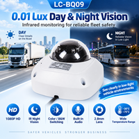 Caméra dôme de plafond pour véhicule avec capteur sonore et imagerie CMOS 1080P pour projets vidéo de cabine de bus OEM ODM