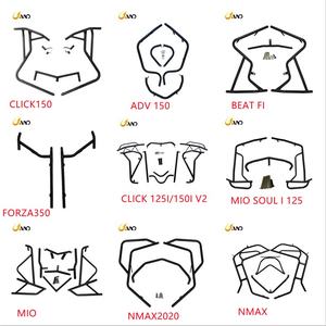 CLICK125I 150I V2 Motorcycle <strong>Crash</strong> <strong>Guard</strong> Bumper Side <strong>Guard</strong> Buffer Bar Protector - Product Image 2