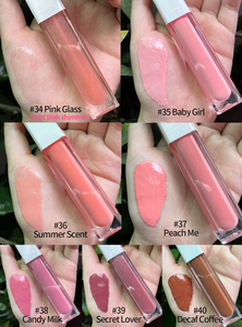 Brillo Labial Líquido Vegano de Larga Duración, Alta Pigmentación, Resistente al Agua, con Brillo, de Alta Calidad, Marca Privada, Venta al Por Mayor de Fábrica, 12 Unidades - Product Image 2