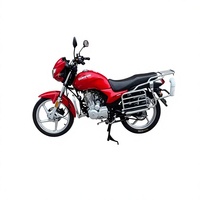 Moto Haojue DM125 125cc à refroidissement par air, 4 temps, EFI, pour trajets quotidiens, avec grand porte-bagages avant, frein à disque avant, Euro5, CKD