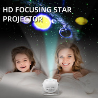 Neue Sternenhimmel-Projektionslampe mit Musikfunktion, Atmosphärische Traumhimmel-Sternenbeleuchtung für Schlafzimmer