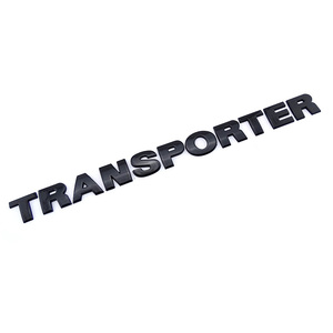 Autocollant <span class=keywords><strong>de</strong></span> badge chromé en plastique automobile pour hayon arrière VW T40 Transporter, emblème <span class=keywords><strong>de</strong></span> voiture, logo - Product Image 1