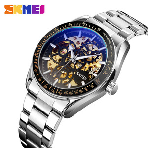 Large 43MM Dial Men's <b>Automatic</b> Mechanical Watch with Stainless Steel Folding Buckle Waterproof Fashion <b>Wristwatch</b> - Product Image 4