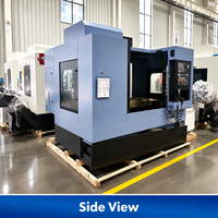 Centro de Mecanizado CNC Vertical de Alta Precisión de 4 Ejes VMC1160, Controlador Fanuc BT40, Mesa de 1200x600, Centro de Mecanizado ATC de 24 Posiciones