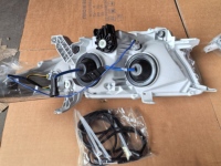 Feux avant de voiture pour Toyota Highlander 2012-2014, phare LED, projecteur DRL, accessoires automobiles