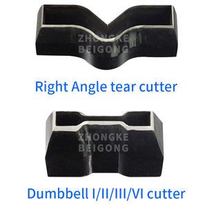 A amostra elástica borracha padrão do haltere ASTM D412 morre cortador com aço do manganês - Product Image 4