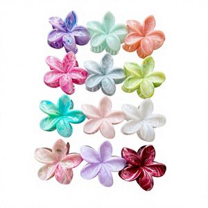 Sweet Pink Bow Glitter Acetate Claw <b>Clip</b> Medium Curved Shark <b>Clip</b> Elegant Daily Party <b>Hair</b> Accessories For Women - Product Image 3