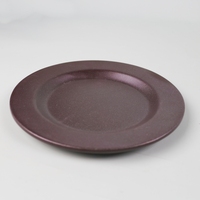 Assiette plate classique en mélamine de 8 pouces, de haute qualité, écologique, incassable, légère, personnalisable, de qualité alimentaire, compatible lave-vaisselle