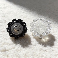 Boutons décoratifs faits main pour pulls, manteaux et vêtements d'extérieur, boutons de manchette, détails cousus main, garnitures en fourrure
