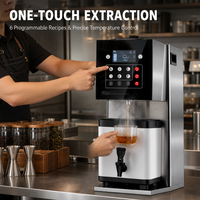 Machine à thé commerciale électrique automatique, distributeur de thé et de lait, machine à café, chauffe-eau 220V 5L