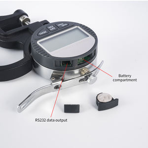Medidor de Espesor Electrónico de 0.01mm, Micrómetro <span class=keywords><strong>Digital</strong></span> de 12.7mm, Probador de Espesor - Product Image 5