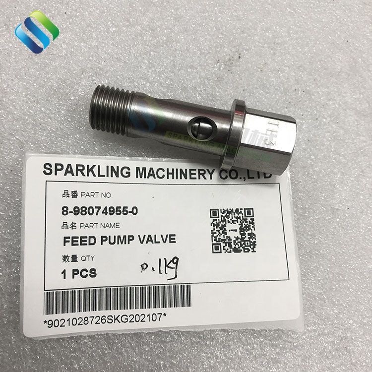 8-98074955-0 Feed Pump Valve for 4HK1 Machinery Engine Parts