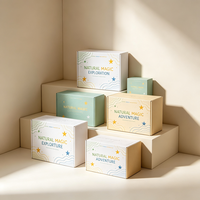 Boîte en carton portable personnalisée, impression offset premium, boîte à jouets, chat mignon Roly-poly, production en 72h, carton blanc biodégradable