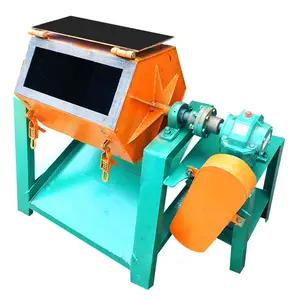 Goose Warm Stone Rounded Roller Polishing Machine Dust Extraction Scrap Iron Rust Removal Machine