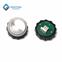 Pièces d'ascenseur Bouton poussoir en acier inoxydable pour ascenseur A311 BR27C