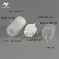 Fournisseur OEM ODM – Flacon pompe airless de luxe vide 50ml 80ml 100ml pour savon liquide et mousse, avec impression de logo personnalisée, pour crème visage et crème contour des yeux