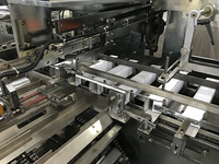 Machine d'emballage automatique à grande vitesse pour tubes de dentifrice pour la vente au détail