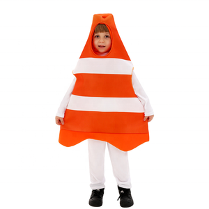 New Halloween Trẻ Em Giao Thông Cone Cosplay Phù Hợp Với Cho Đảng Mẫu Giáo Sân Khấu Hiệu Suất Quần Áo Vui Dễ Thương Vai Trò Chơi Trang Phục - Product Image 2