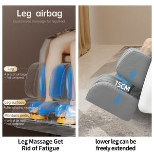 Nouveau modèle de septembre de chaise de <span class=keywords><strong>massage</strong></span> corps chauffant corps complet zéro gravité 4D chaise de <span class=keywords><strong>massage</strong></span> avec semelle de pied étirement <span class=keywords><strong>Massage</strong></span> - Product Image 3