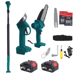 Jardineros DIY 21V <span class=keywords><strong>batería</strong></span> <span class=keywords><strong>de</strong></span> litio Sierra <span class=keywords><strong>de</strong></span> podar telescopio poste largo motosierra jardín <span class=keywords><strong>tijeras</strong></span> <span class=keywords><strong>de</strong></span> podar - Product Image 2