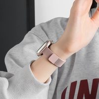 Bracelet de montre fin en acier inoxydable Milanese Loop pour Apple Watch S12 S11, bracelet fin pour montre connectée