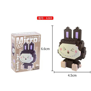 Ensembles de blocs de construction Mini modèle LBB Tycoco Figurine d'<span class=keywords><strong>action</strong></span> Poupée Jouet éducatif pour enfants Cadeaux Blocs de construction LBB Assemblage Boîte aveugle - Product Image 4