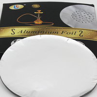 Feuille d'aluminium perforée de qualité alimentaire LY YWK160 160 mm, en alliage 8011 robuste, pour chicha, perforation DIY, pour usage commercial en lounge - Vente en gros