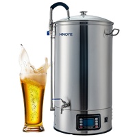 Équipement de microbrasserie miniature 20L 30L 40L 60L, cuve sous pression en acier inoxydable, brasseur de bière pour la fabrication artisanale à domicile
