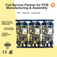 Assemblage de circuits imprimés multicouches de haute précision OEM pour carte mère de contrôle industriel