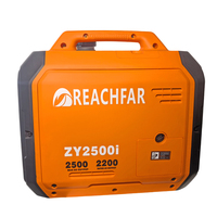 Fabrikpreis Auto/Fernstart 12V DC Tragbarer Benzingenerator 2500W 7L Leiser 24VDC Mini-Camping-Generator