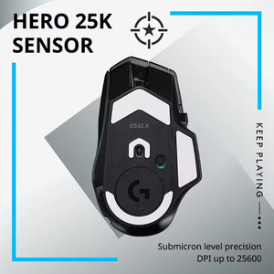 Souris de jeu <span class=keywords><strong>filaire</strong></span> USB Logitech <span class=keywords><strong>G502</strong></span> <span class=keywords><strong>X</strong></span> Advanced Edition, nouvelle génération hybride optique-mécanique, moteur Micro HERO, 13 boutons - Product Image 5