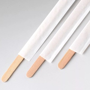 Bâtonnets à café jetables écologiques en bois de bouleau naturel, pour boissons chaudes, cocktails, lait - Product Image 1
