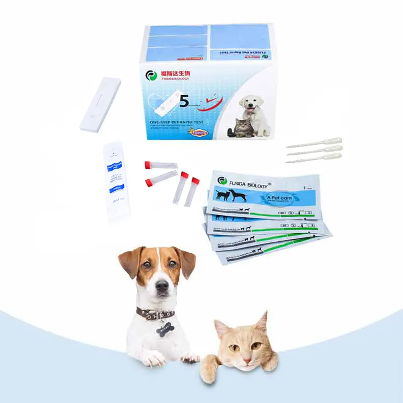 Veterinary Diagnosis Animal Products Canine Parvovirus Test Cpv Ag Rapid Test Kit