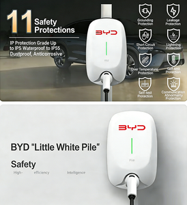 Chargeur de véhicule électrique BYD 7KW 220V 32A GB, neuf, original, mural, avec câble de 5 m, <span class=keywords><strong>recharge</strong></span> par <span class=keywords><strong>carte</strong></span>, <span class=keywords><strong>pour</strong></span> les Philippines/États-Unis - Product Image 4