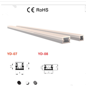Tùy Chỉnh AL6063 Nhúng Bề Mặt Được Gắn Treo LED Tuyến Tính Ánh Sáng Lịch Thi Đấu Pc Pmma Trong Suốt Frosted T5 T8 <span class=keywords><strong>Diffuser</strong></span> Bìa - Product Image 3