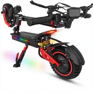 Monopattino Elettrico in Alluminio per Adulti con Sedile, Motore da 1600W/1200W, Autonomia di 32-40 Miglia, Velocità 31/34 MPH, Ruote da 10/11 Pollici per Tutti i Terreni, Batteria 48V 18AH/21AH, Motore ad Alta Coppia da 1600W - Product Image 1
