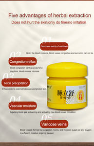 Crème Naturelle OEM 20g pour Veines Variqueuses et Varicosités, Favorisant une Meilleure Circulation Sanguine - Product Image 5