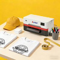 Imprimante jet d'encre DTF SKA3 A3 avec tête d'impression XP600, machine multifonction entièrement automatique à circulation d'encre blanche pour vêtements